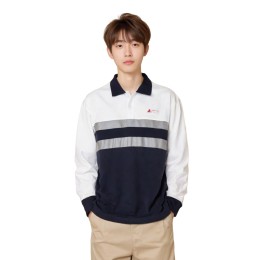 【訂購 施工 監督 POLO 反光】|偉業工程|撞色拼接polo|雙段反光條|建築施工行業|施工、監督、安全人員|長袖Polo衫公司    D526 【訂購 施工 監督 POLO 反光】|偉業工程|撞色拼接polo|雙段反光條|建築施工行業|施工、監督、安全人員|長袖Polo衫公司    D526